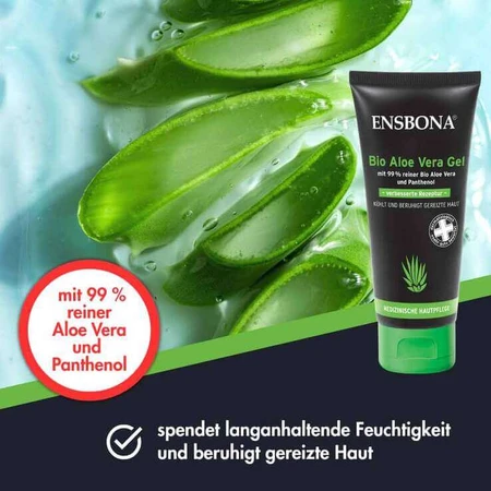 Ensbona Organic Aloe Vera Gel, 30 ml Gel