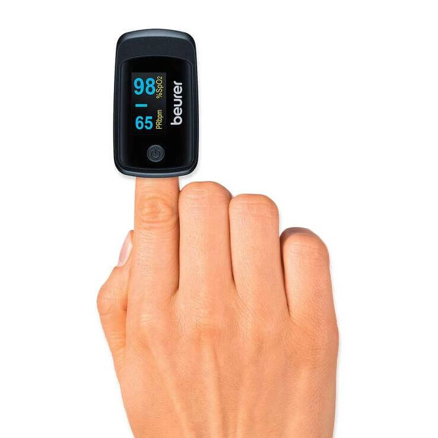 Beurer PO45 Pulse Oximeter, 1 pc., as is