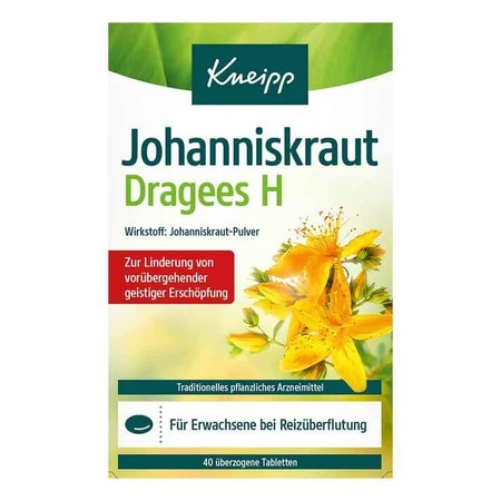 Kneipp Sint-Janskruid-tabletten met omhulling H, 40 stuks