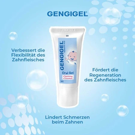 Gel dentaire Gengigel pour les premières dents, gel dentaire de 20 ml