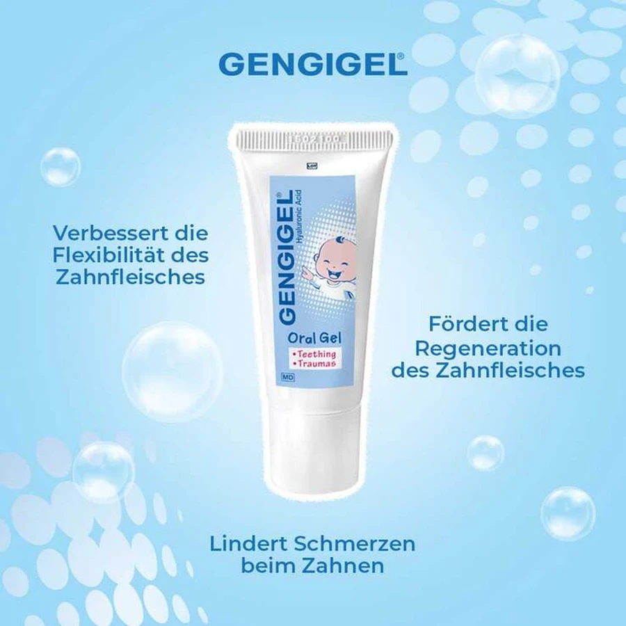 Gel dentaire Gengigel pour les premières dents, gel dentaire de 20 ml
