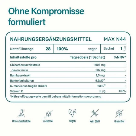 Nupure probadent Max N44 și pliculețe cu vitamina D3 sub formă de pulbere, 28 de pliculețe