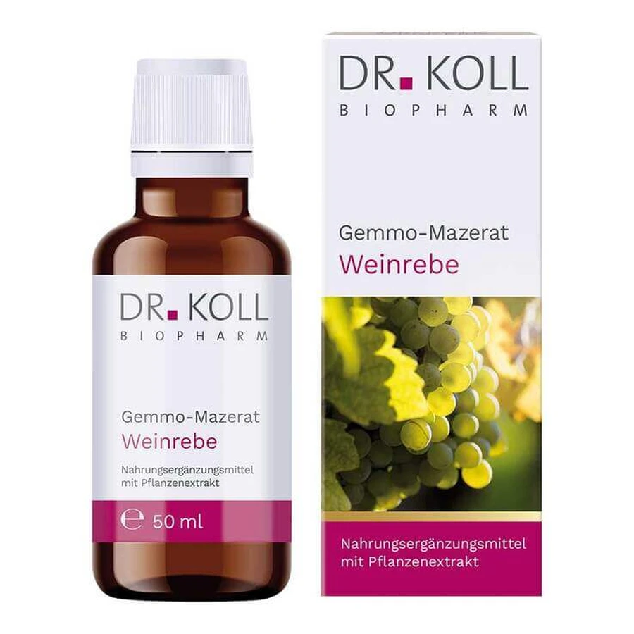 Dr. Koll Vitis vinifera-druivenstam-knopmaceraatdruppels, 50 ml druppels