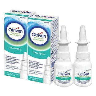 Otriven à l'eau de mer et à l'eucalyptus, spray nasal 2 x 20 ml
