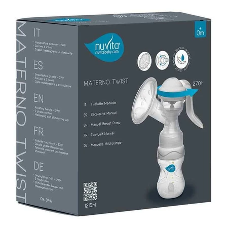 Tire-lait manuel Nuvita Materno Twist, 1 pièce, tel quel