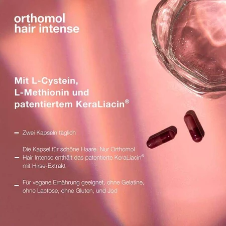 Orthomol Hair Intense-capsules, 2 x 180 capsules