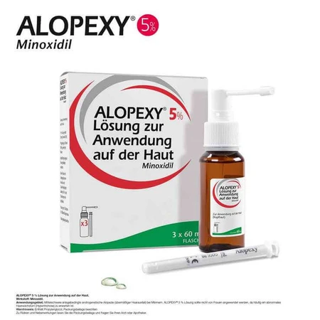 Alopexy 5% Solution, 6 x 60 ml Solution