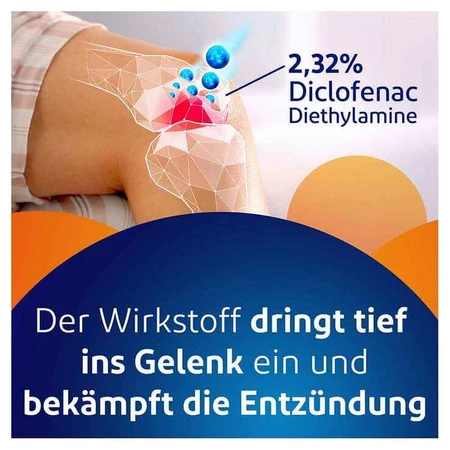 Gel Voltaren Anti-Douleur Forte 23,2 mg/g à base de diclofénac, gel de 100 g