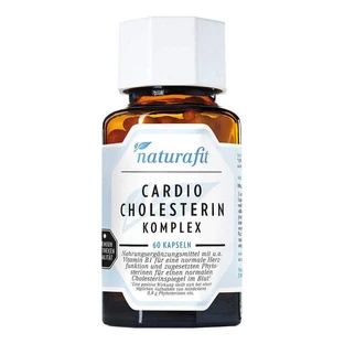 Gélules Naturafit Cardio Cholesterol Complex, 60 gélules