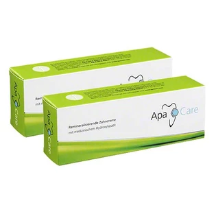 Apacare Toothpaste, 2 x 75 ml tubes of toothpaste