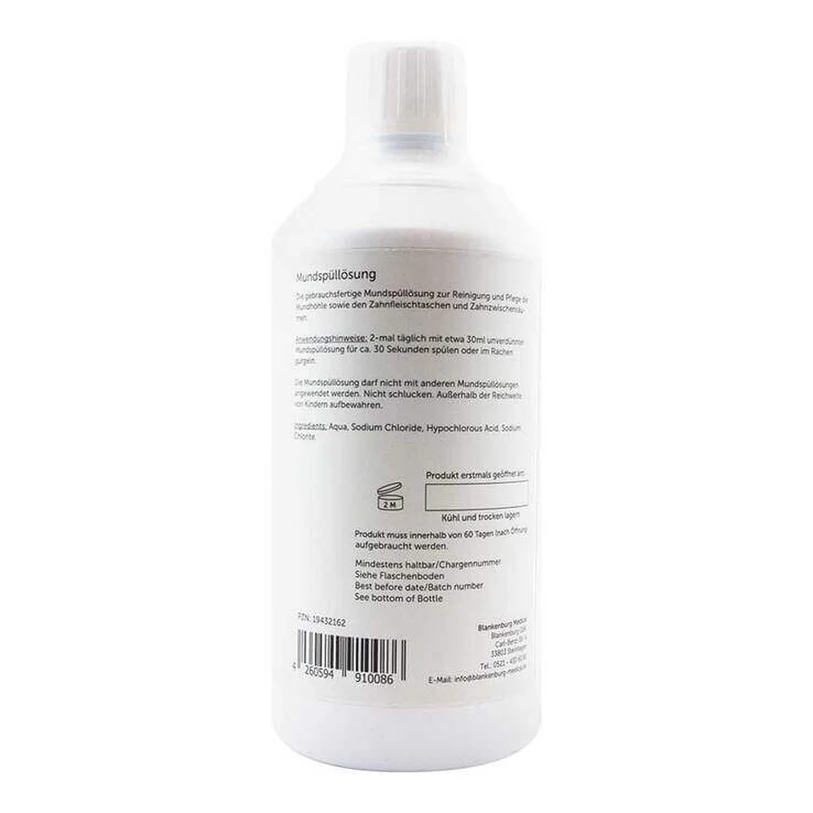 Mondwater, 500 ml oplossing