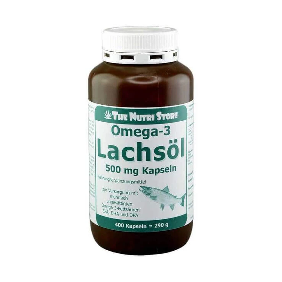 Omega 3 Lachsöl Kapseln, 400 St Kapseln