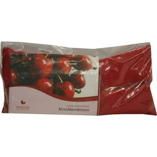 Kussen met kersenpitten, 20 x 40 cm, rood, 1 stuk (afhankelijk van beschikbaarheid)