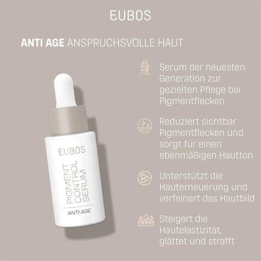 Sérum anti-âge Eubos pour le contrôle de la pigmentation, concentré de 30 ml