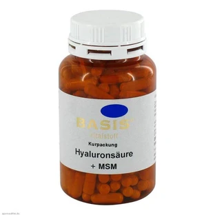Hyaluronic Acid + MSM Capsules, 200 Capsules