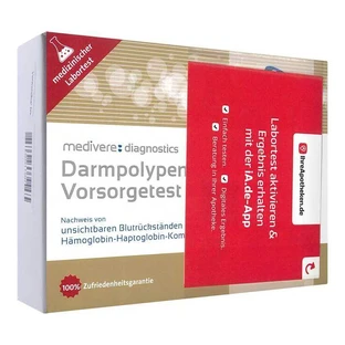 Darmpolypen Vorsorgetest Stuhl, 1 St Test