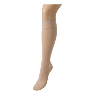 COMPRESSANA Calypso, medias hasta la rodilla de 140 deniers, talla 1, suaves, con elástico, 2 pares, tal y como están