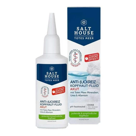 Salthouse Dode Zee Anti-Jeuk Hoofdhuidvloeistof voor acute aandoeningen, 75 ml vloeistof