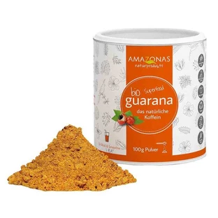 Poudre de guarana bio, poudre pure, 100 g de poudre