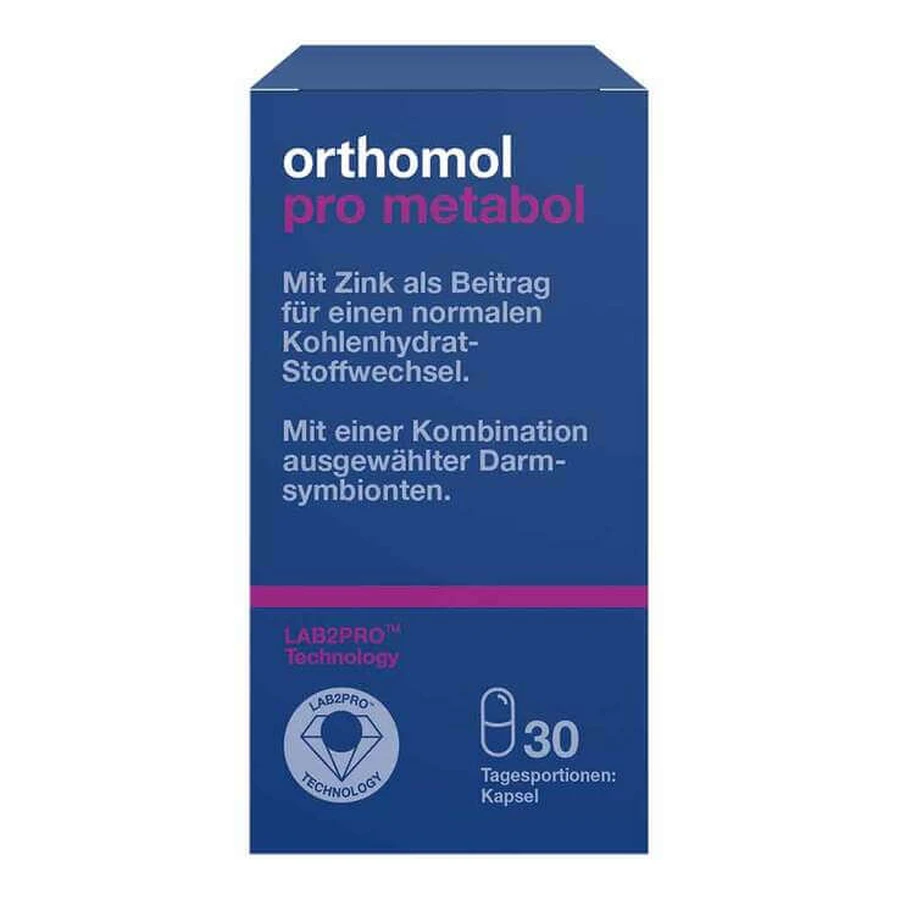 Orthomol pro metabol-capsules, 2 x 30 capsules