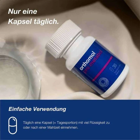 Orthomol pro metabol-capsules, 2 x 30 capsules