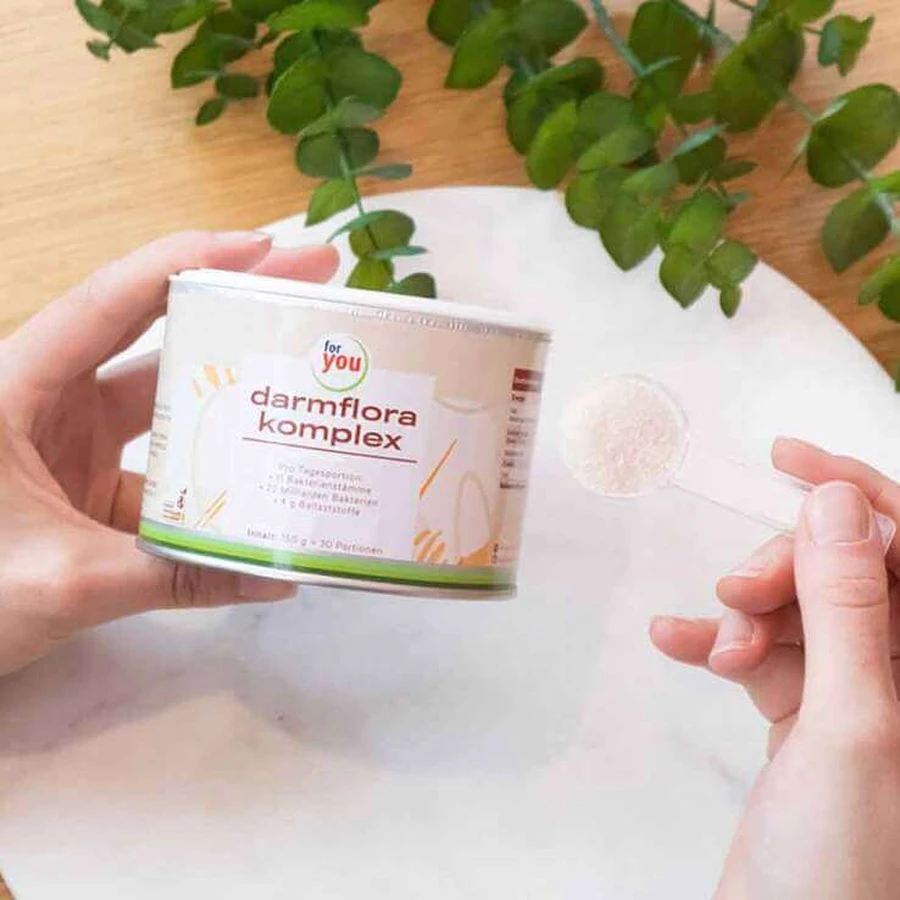 For You – complex pentru flora intestinală, pulbere, 150 g pulbere