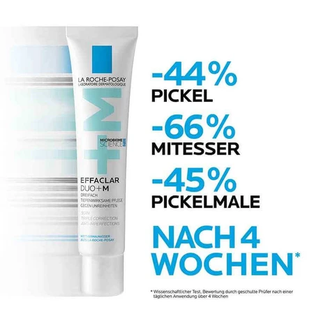 Crème Effaclar Duo+ M de La Roche-Posay, 2 x 40 ml