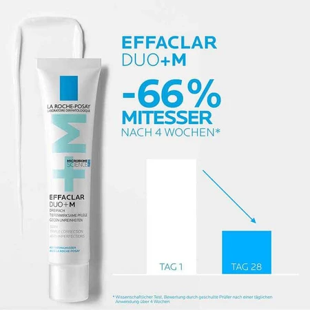 Crème Effaclar Duo+ M de La Roche-Posay, 2 x 40 ml