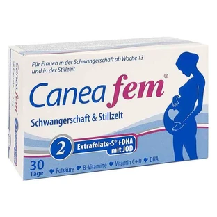 Caneafem 2 Extrafolate-S + DHA + Iode, gélules, 2 boîtes de 30 gélules