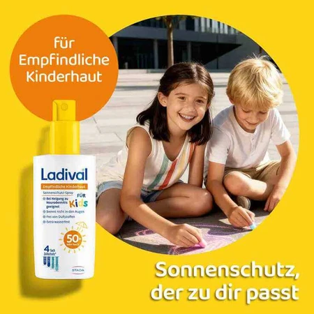 Ladival empfindliche Kinderhaut Spray LSF 50 + , 2x150 ml Spray