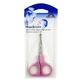 Curved Baby Scissors, Pink, BF, 9 cm, 1 pc., as is