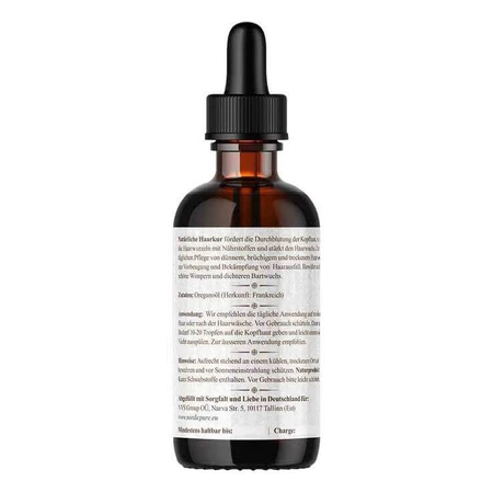Oregano Öl mit 80% Carvacrol vegan Nordic Pure, 30 ml Öl