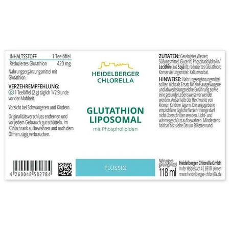 Liposomal Glutathione Liquid, 118 ml liquid