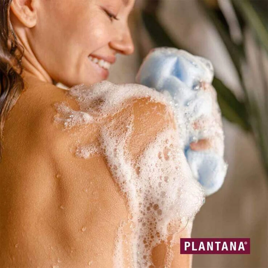 Gel douche nourrissant à l'amande Plantana, 500 ml