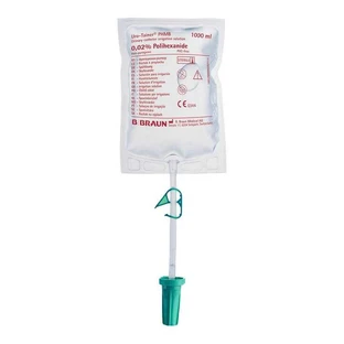 Solution Uro Tainer à base de polyhexanide à 0,02 %, 10 flacons de 100 ml