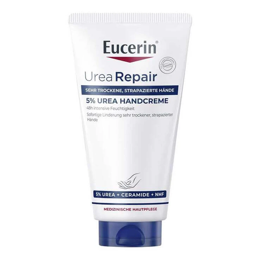 Eucerin Urearepair Handcreme 5%, 2x75 ml Creme