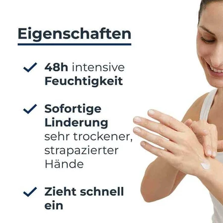 Eucerin Urearepair Handcreme 5%, 2x75 ml Creme
