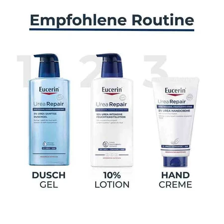 Eucerin Urearepair Handcreme 5%, 2x75 ml Creme