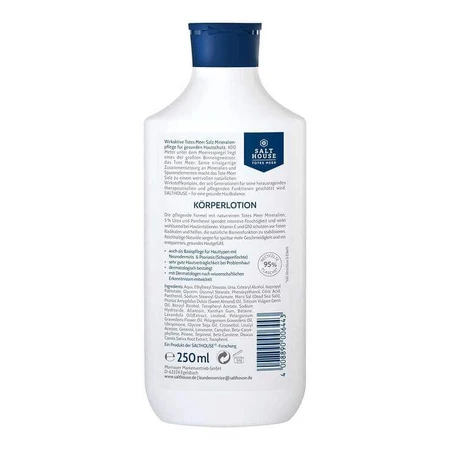 Salthouse Dead Sea Moisturizing Body Lotion, 250 ml Lotion
