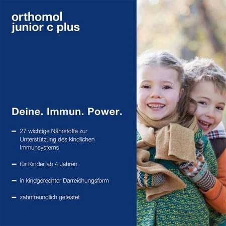 Orthomol Junior C plus Kautabletten Waldfrucht, 2x30 St Kautabletten