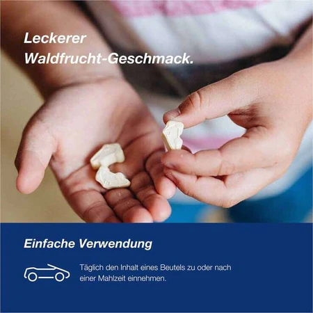 Orthomol Junior C plus Kautabletten Waldfrucht, 2x30 St Kautabletten