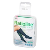 Ratioline Travel Socks, Size 36–40, 2 pairs, color not specified