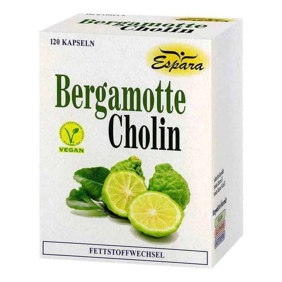 Bergamot Choline Capsules, 60 capsules