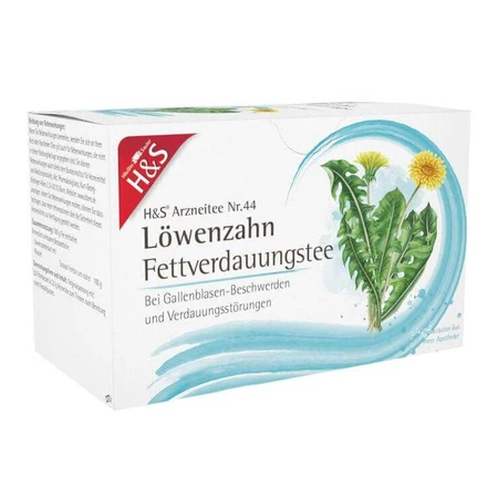 H&S Löwenzahn Filterbeutel, 20X2.0 g Filterbeutel