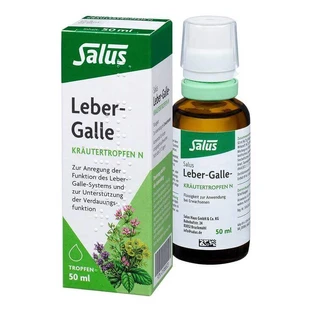 Salus Kruidendruppels voor lever en galblaas N, 50 ml vloeistof