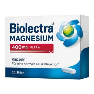 Biolectra Magnesium 400 mg ultra Kapseln, 2x100 St Kapseln