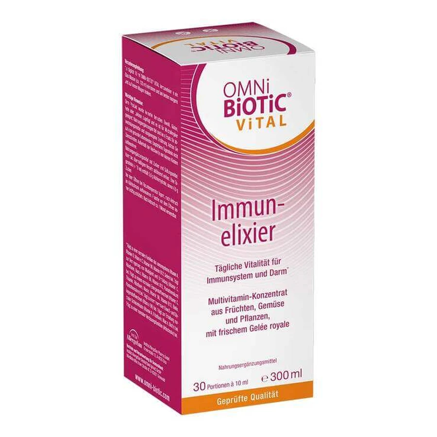 Omni Biotic Vital Immune Elixir, Liquid, 300 ml