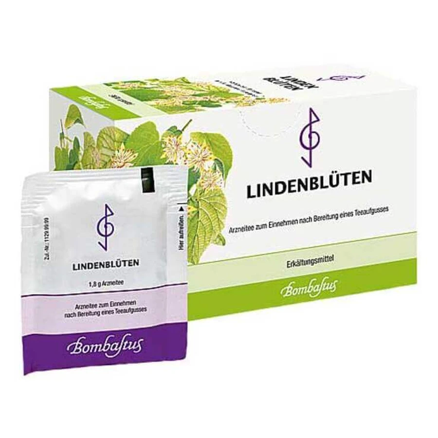 Té de flor de tilo en bolsitas, 20 bolsitas de 1,8 g
