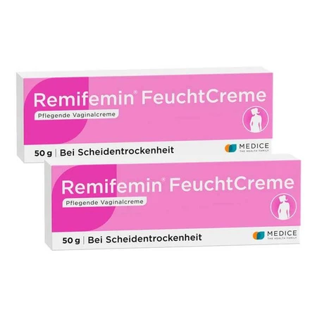 Crème hydratante Remifemin, 2 x 50 g de crème vaginale