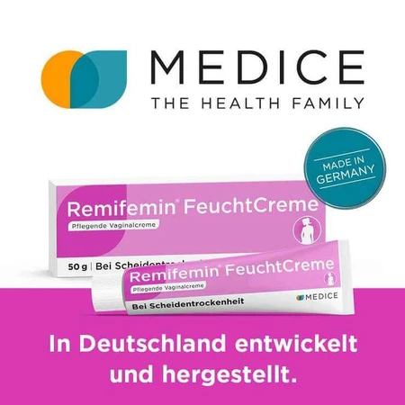 Crème hydratante Remifemin, 2 x 50 g de crème vaginale